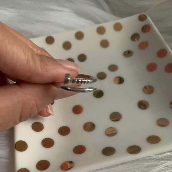 NEW Silver wrap nail ring - Picture 3 of 3